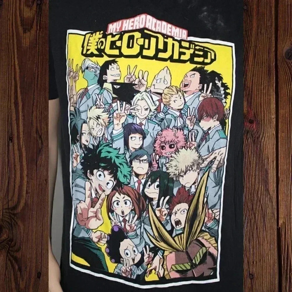 My Hero Academia Funimation Graphic Shirt - Picture 2 of 4